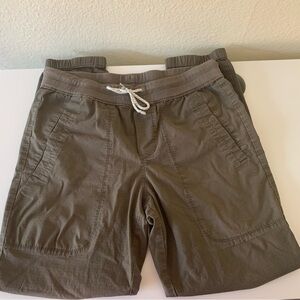 VUORI WOMENS NO SIZE 30 x 27 RIPSTOP JOGGER PANTS OLIVE GREEN